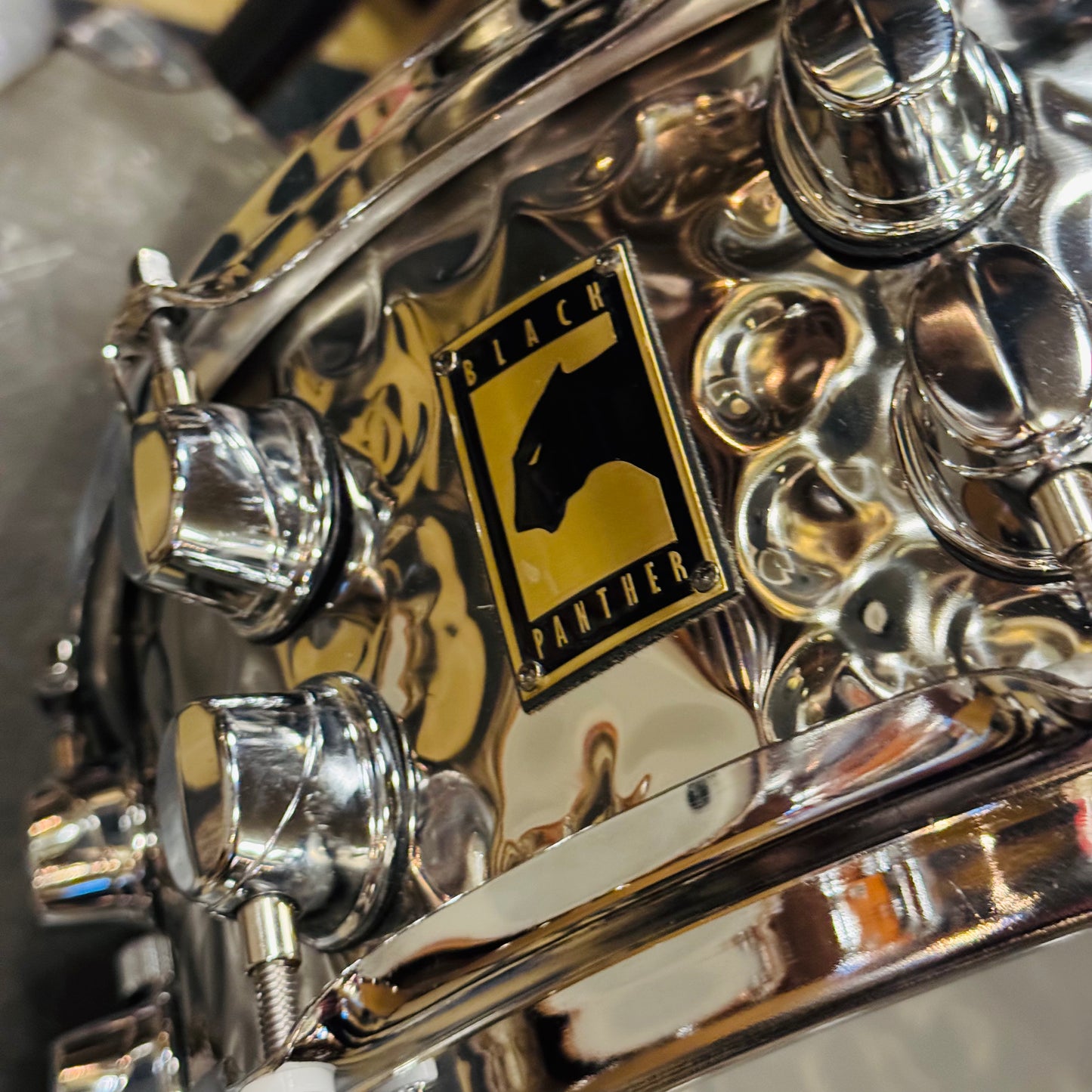 Walfredo Reyes Jr Collection Mapex 5.5x14 Steel Hammered Snare Drum