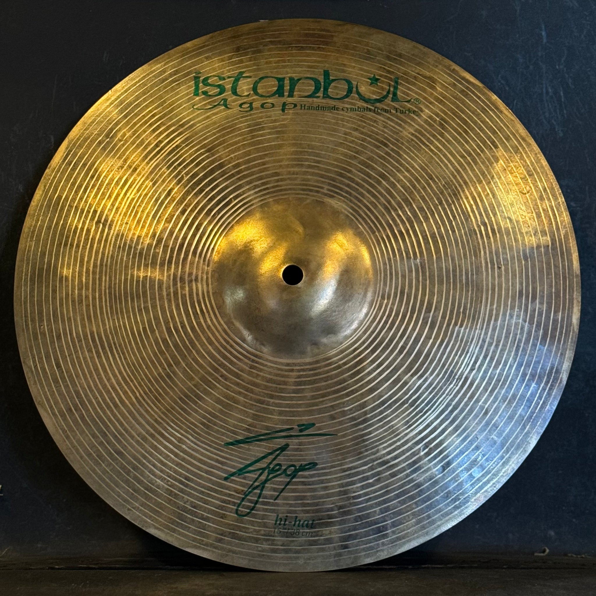 USED Istanbul Agop 15" Signature Hi-Hat Single - 1154g