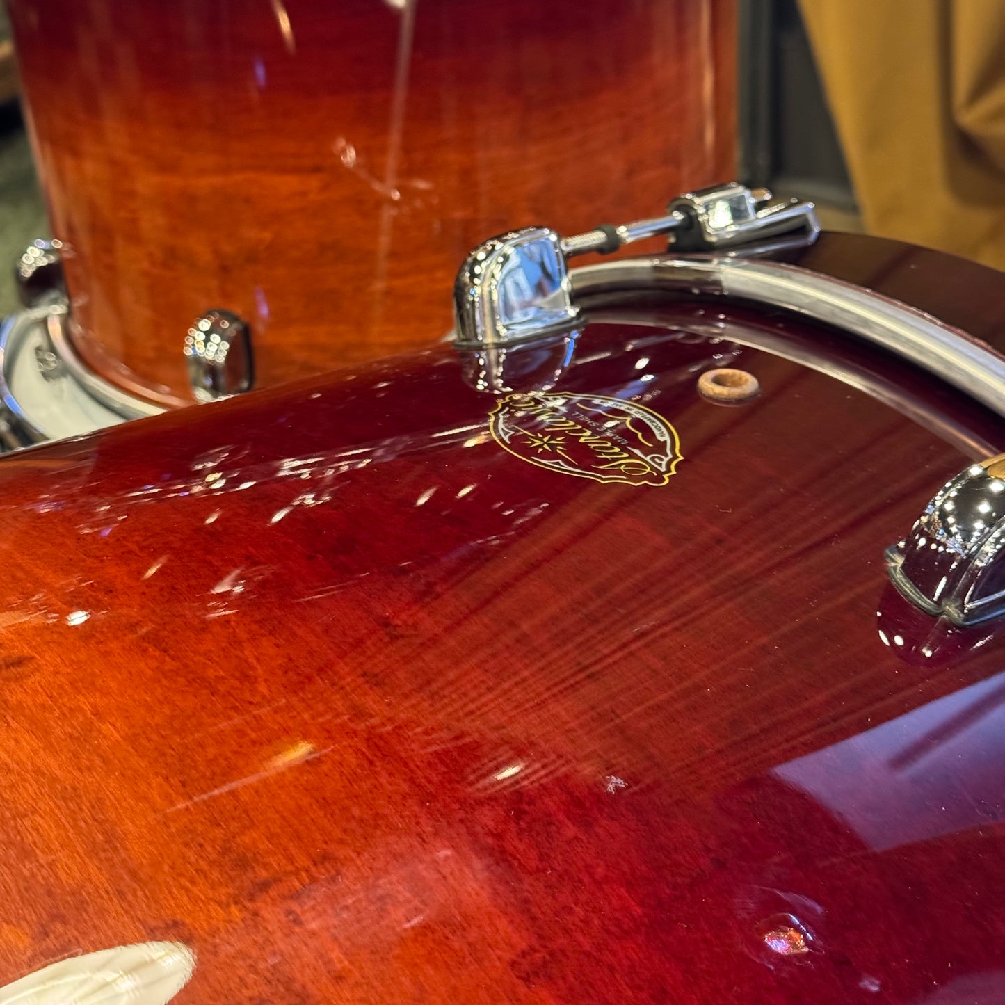 USED 2004 Tama Starclassic Maple in Dark Cherry Fade Lacquer - 18x22, 8x10, 9x12, 12x14, 14x16