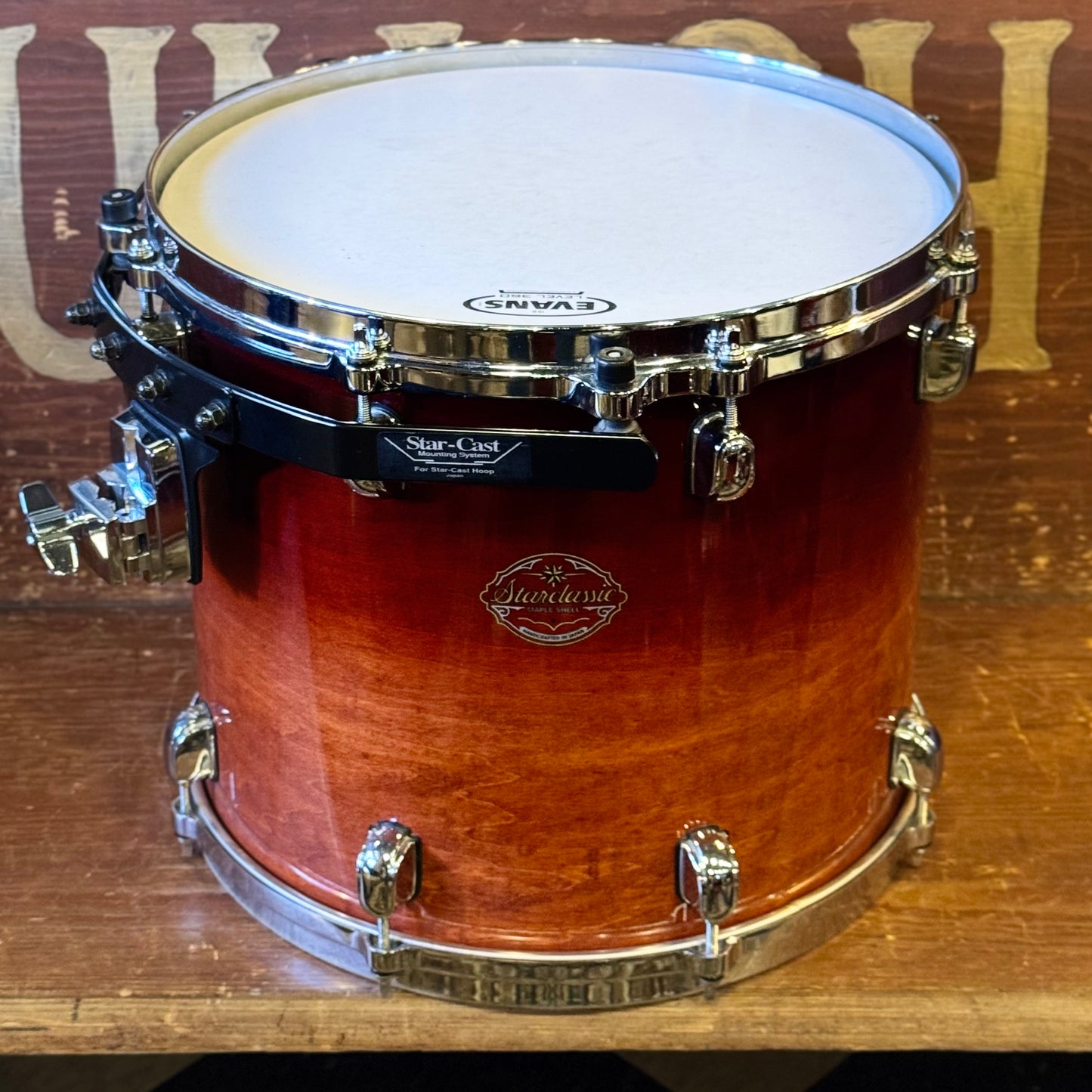 USED 2004 Tama Starclassic Maple in Dark Cherry Fade Lacquer - 18x22, 8x10, 9x12, 12x14, 14x16