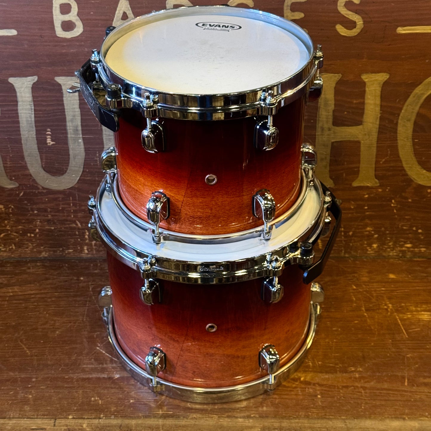 USED 2004 Tama Starclassic Maple in Dark Cherry Fade Lacquer - 18x22, 8x10, 9x12, 12x14, 14x16