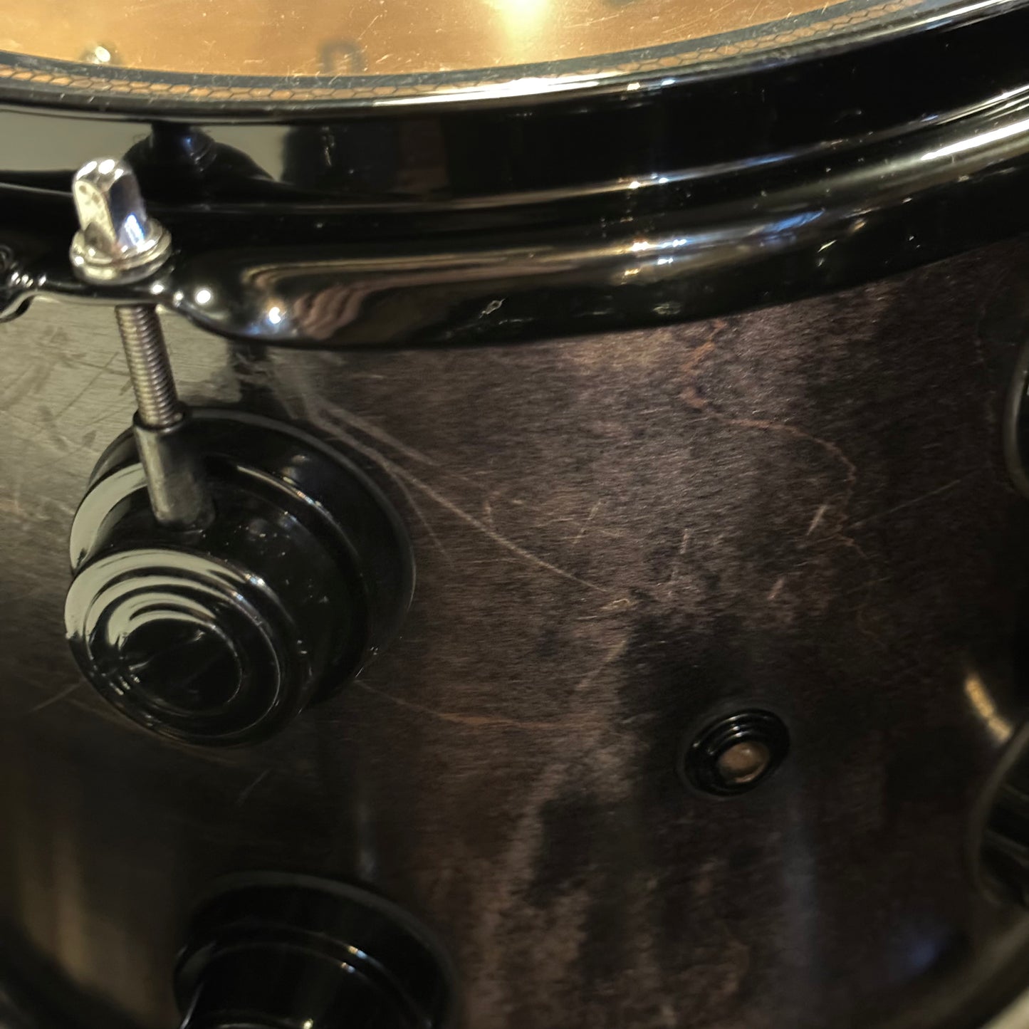 USED 1999-00 DW Pre-Collectors Series in Satin Ebony w/ Black Chrome Hardware - 18x22, 8x10, 8x10, 9x12, 12x14, 14x16, 5.5x14