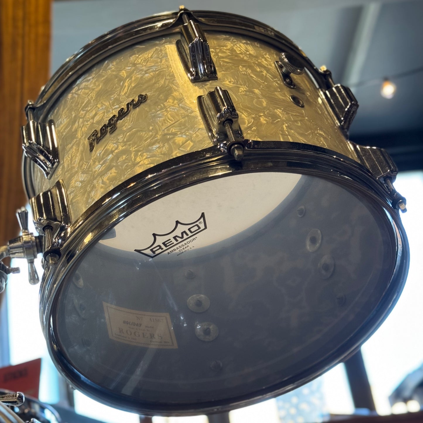 VINTAGE 1960's Rogers Cleveland Era "Holiday" Outfit in White Marine Pearl