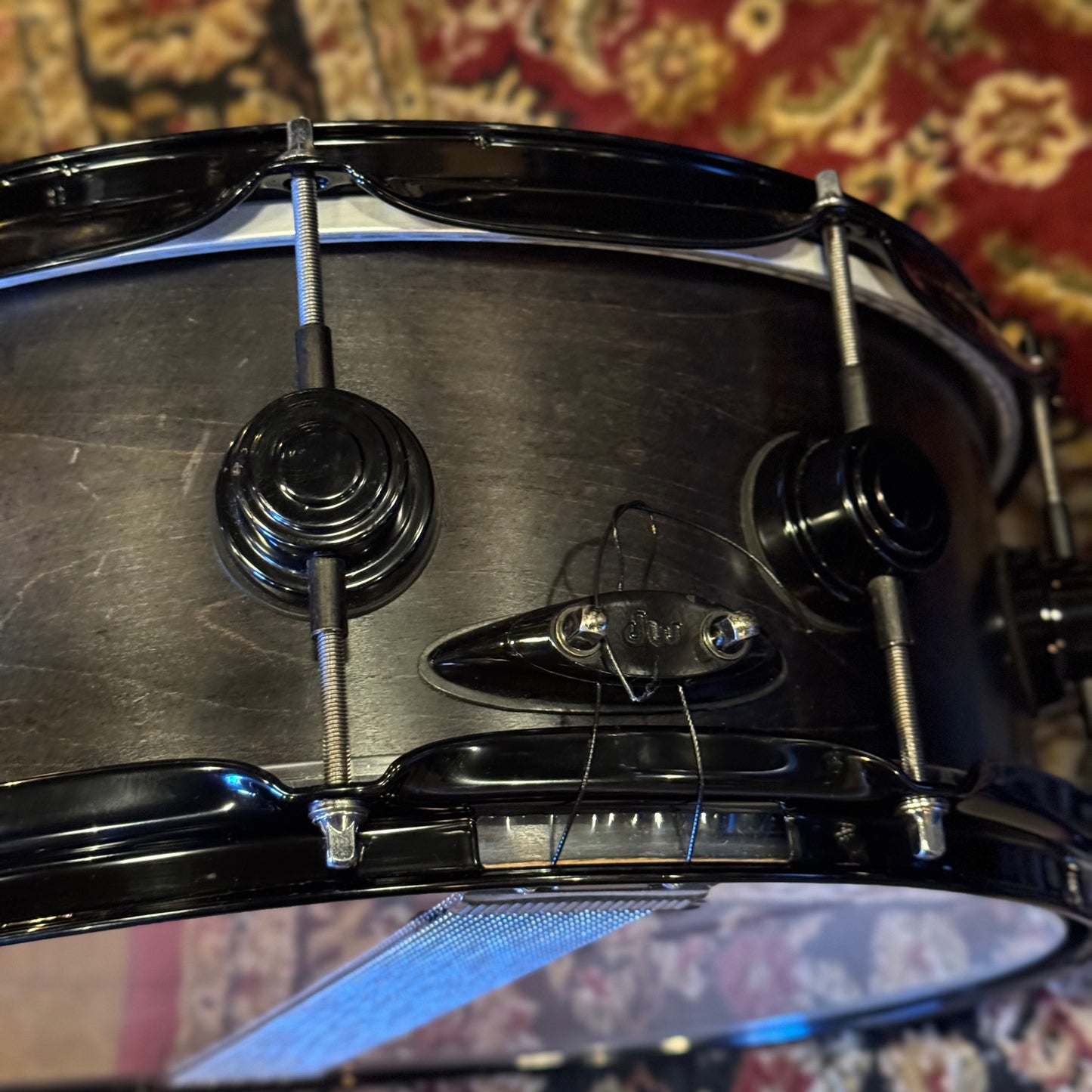 USED 1999-00 DW Pre-Collectors Series in Satin Ebony w/ Black Chrome Hardware - 18x22, 8x10, 8x10, 9x12, 12x14, 14x16, 5.5x14