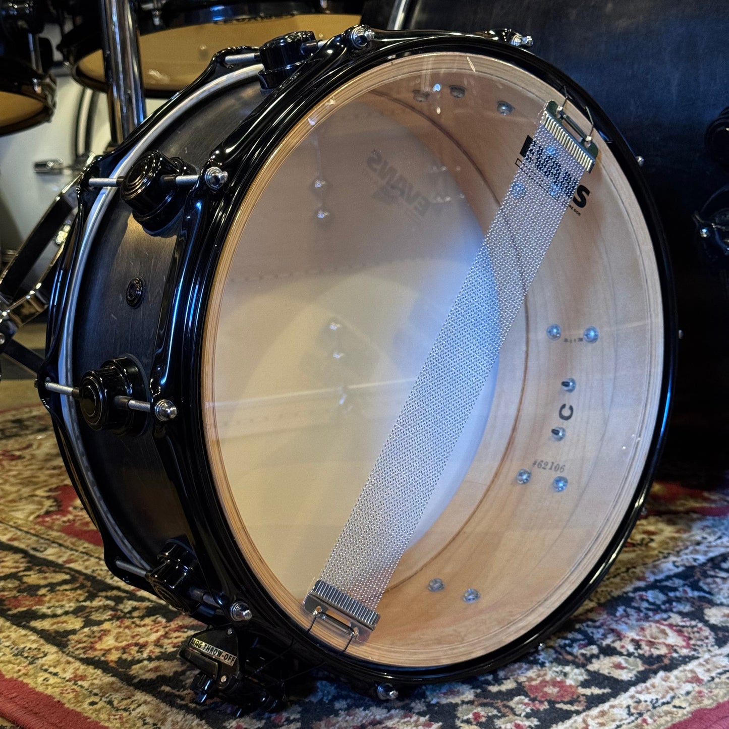 USED 1999-00 DW Pre-Collectors Series in Satin Ebony w/ Black Chrome Hardware - 18x22, 8x10, 8x10, 9x12, 12x14, 14x16, 5.5x14