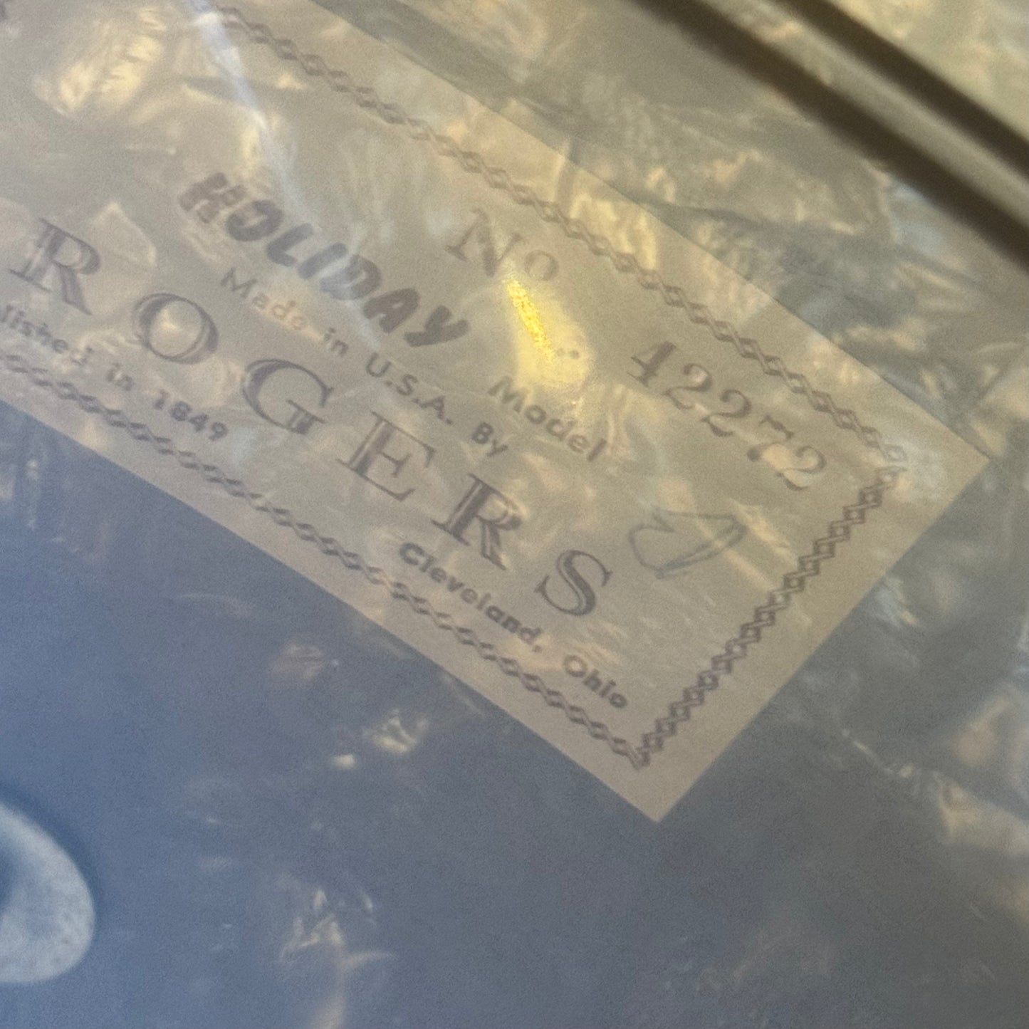 VINTAGE 1960's Rogers Cleveland Era "Holiday" Outfit in White Marine Pearl