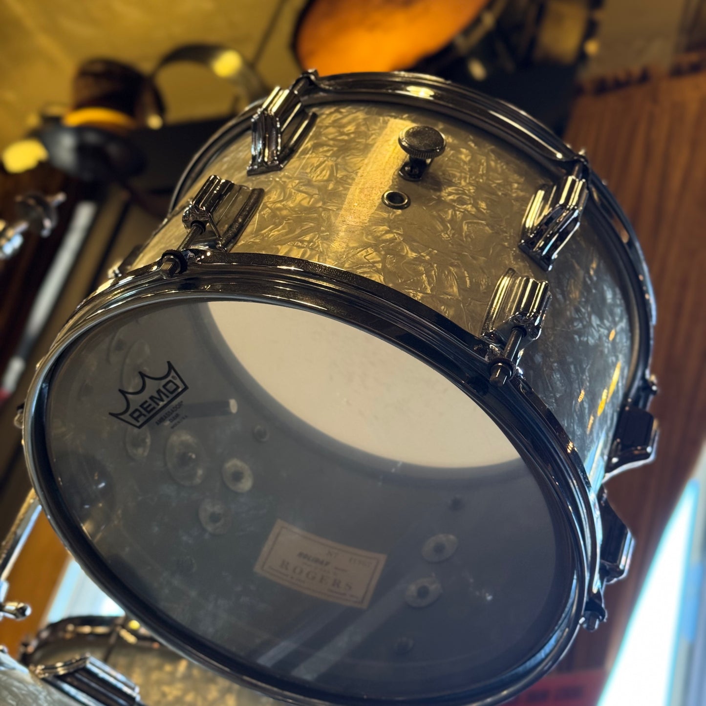 VINTAGE 1960's Rogers Cleveland Era "Holiday" Outfit in White Marine Pearl