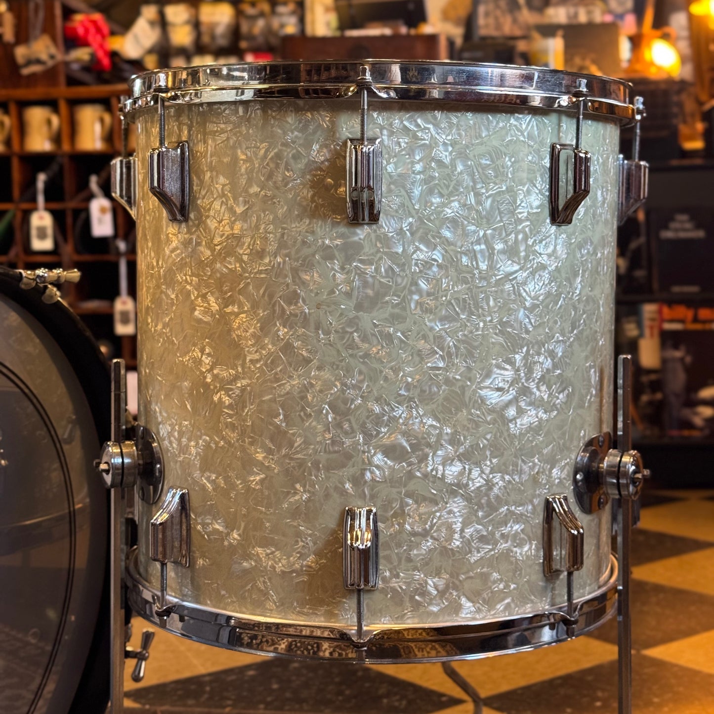 VINTAGE 1960's Rogers Cleveland Era "Holiday" Outfit in White Marine Pearl