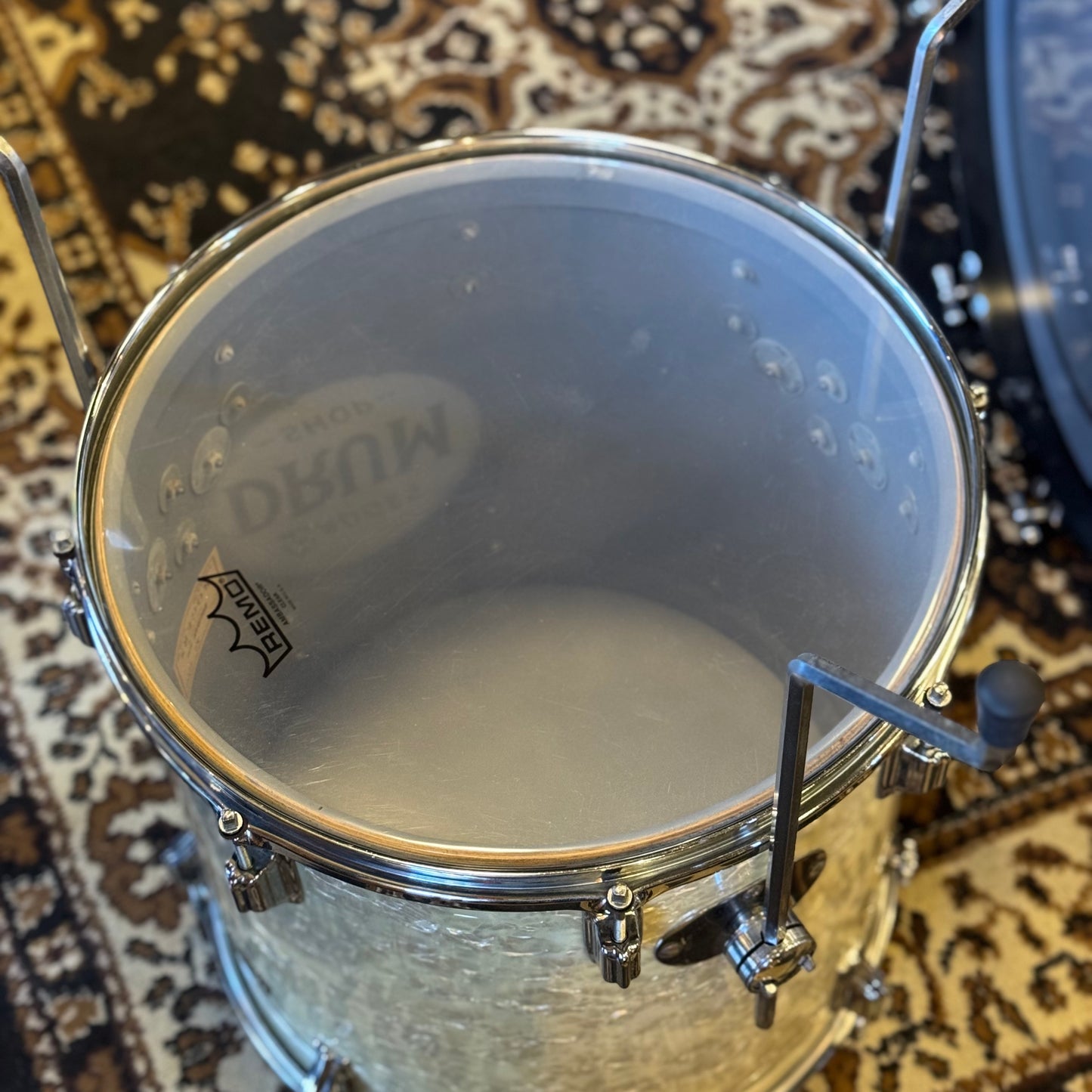 VINTAGE 1960's Rogers Cleveland Era "Holiday" Outfit in White Marine Pearl