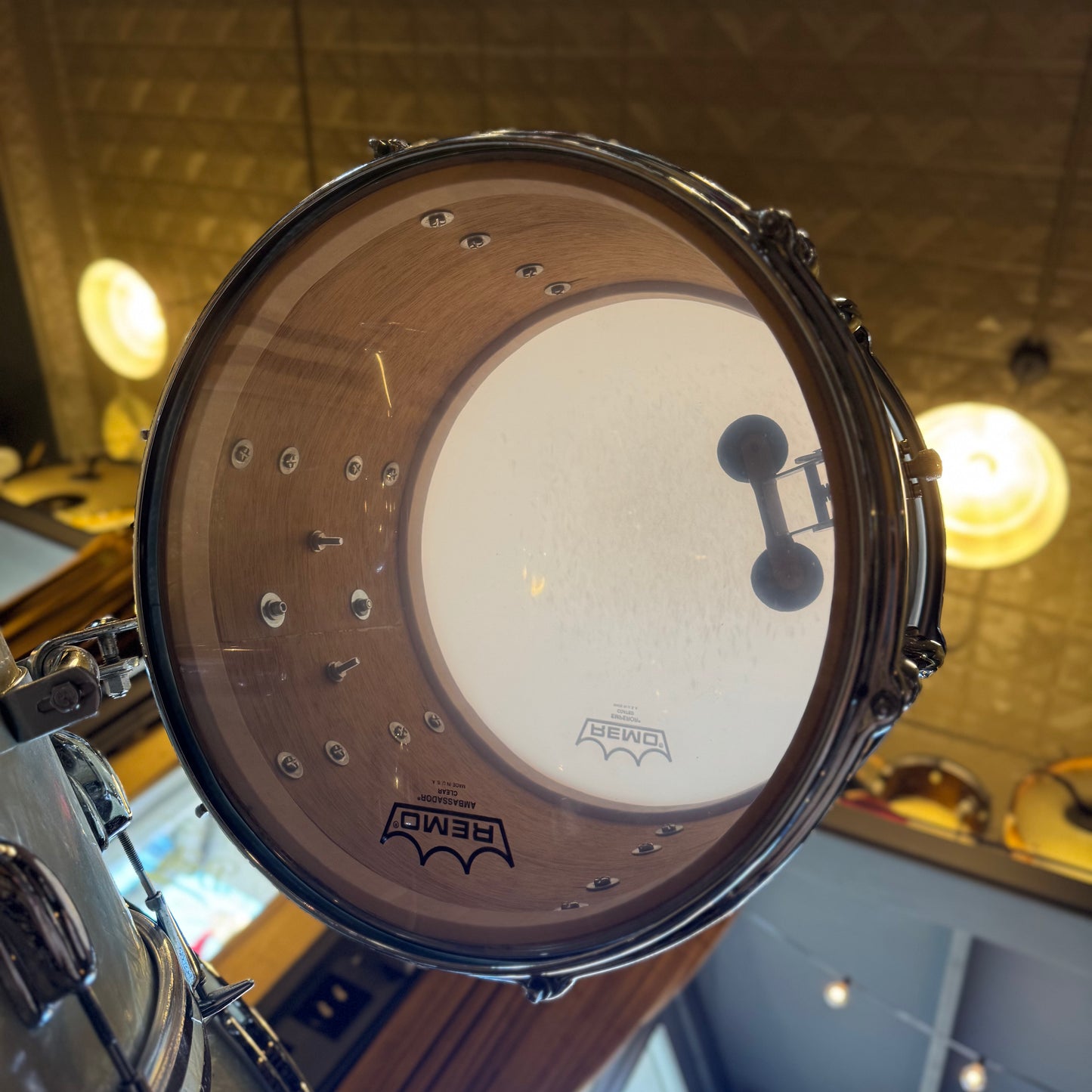 VINTAGE 1960's Slingerland Gene Krupa Outfit in White Marine Pearl - 14x22, 9x13, 16x16