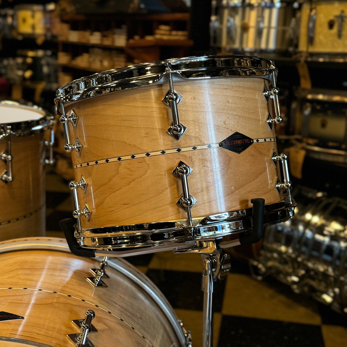 NEW Craviotto Custom Shop Maple in Satin Natural Oil - 14x20/8x12/14x14/5.5x14