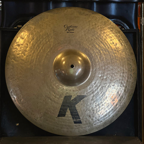 USED ZIldjian 20" K Custom Ride Cymbal - 2712g