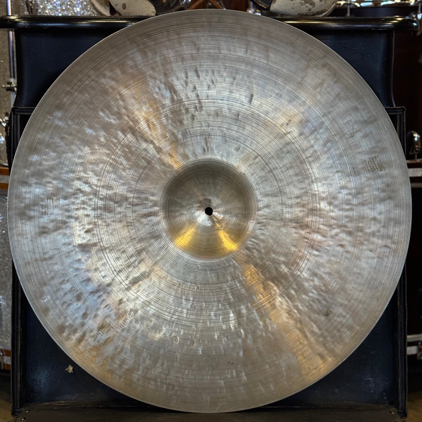 VINTAGE 1967-77 K. Zildjian Istanbul 22" New Stamp Ride Cymbal - 2308g