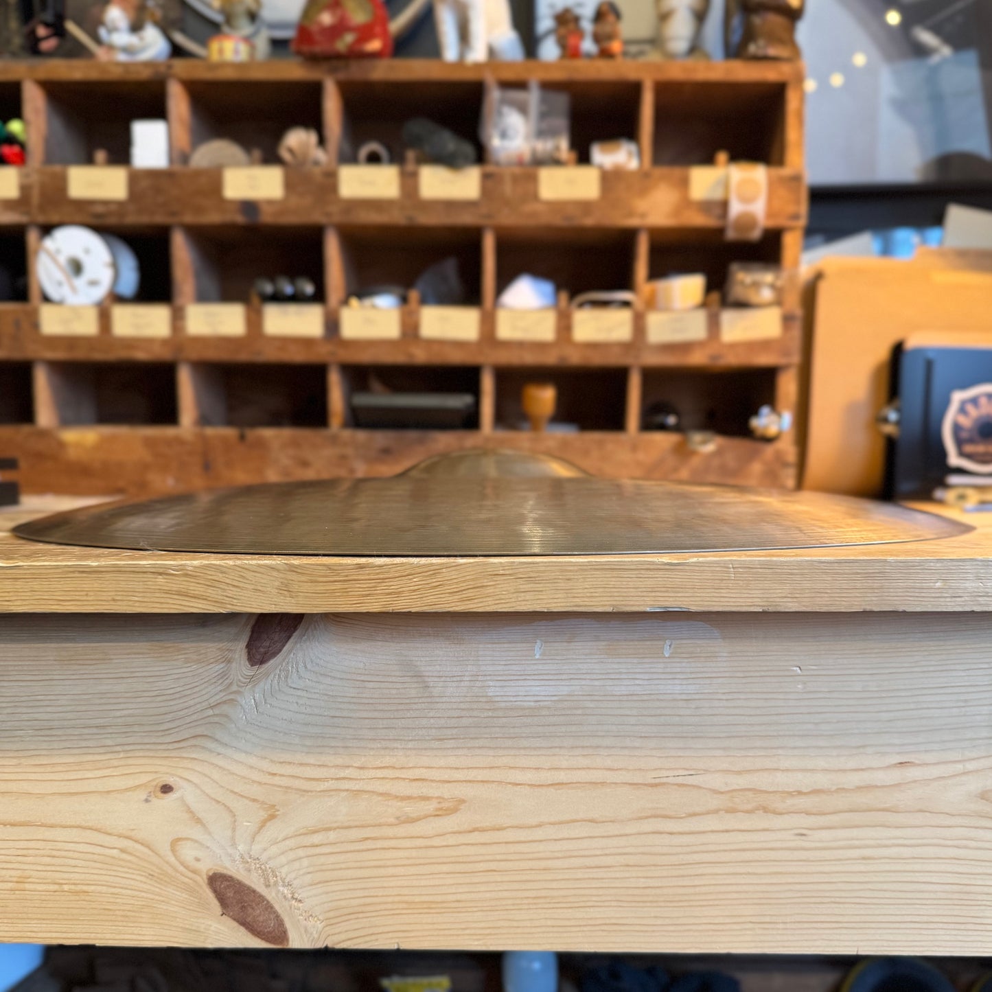 VINTAGE 1967-77 K. Zildjian Istanbul 22" New Stamp Ride Cymbal - 2308g