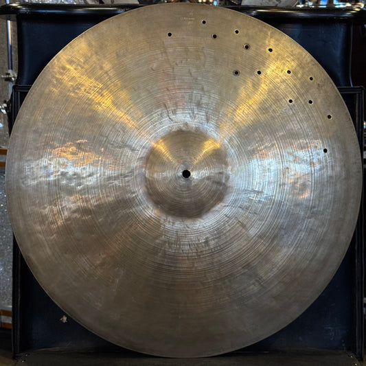 VINTAGE 1949-1950 K. Zildjian Istanbul 22" Old Stamp IIb Ride Cymbal - 2270g