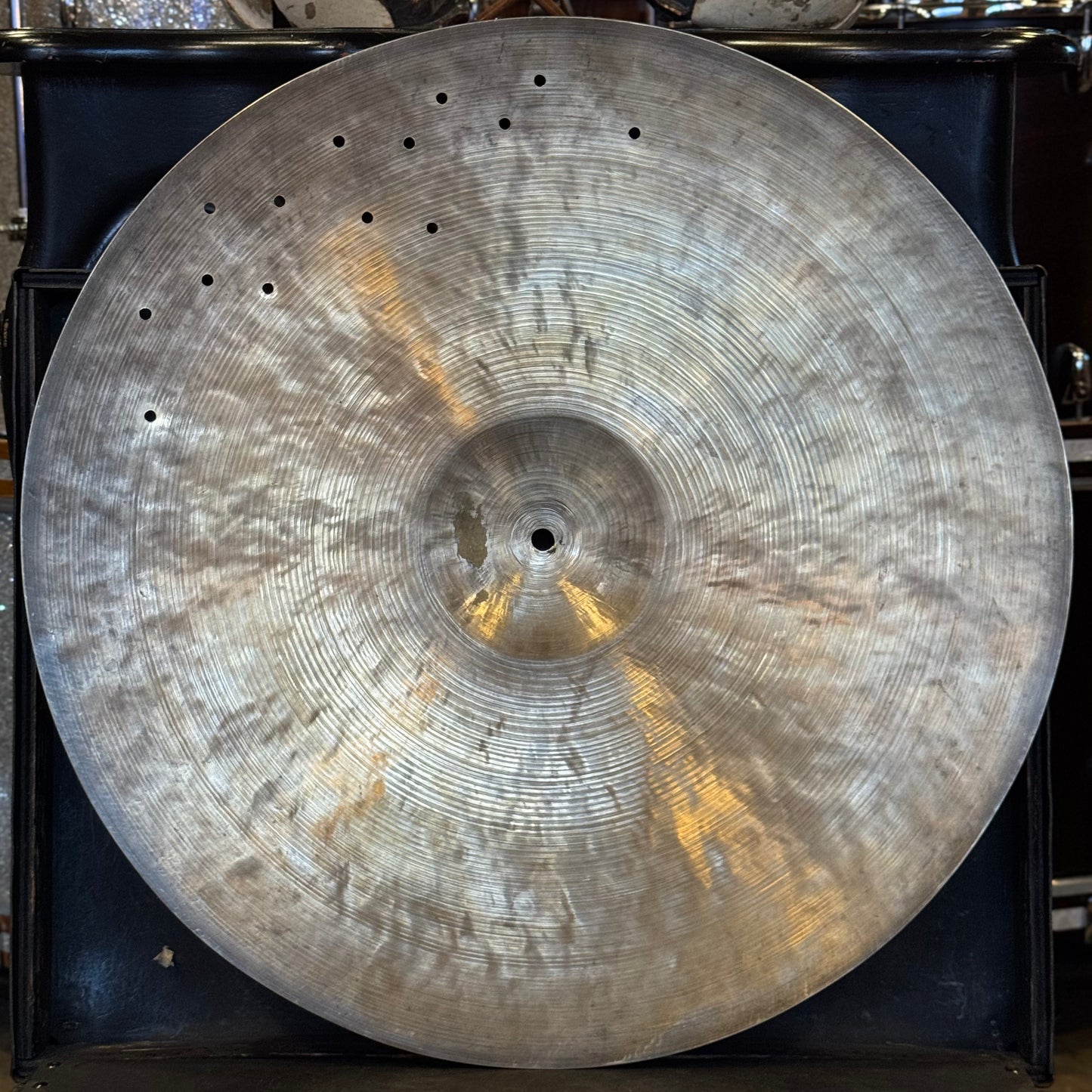 VINTAGE 1949-1950 K. Zildjian Istanbul 22" Old Stamp IIb Ride Cymbal - 2270g