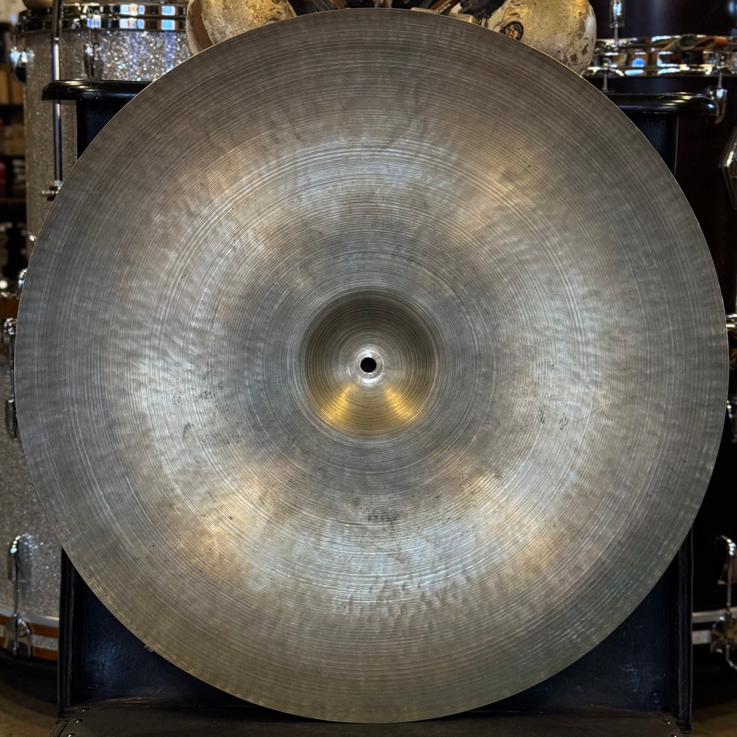 VINTAGE 1940's-50's A. Zildjian 24" Transition Stamp Ride Cymbal - 3302g