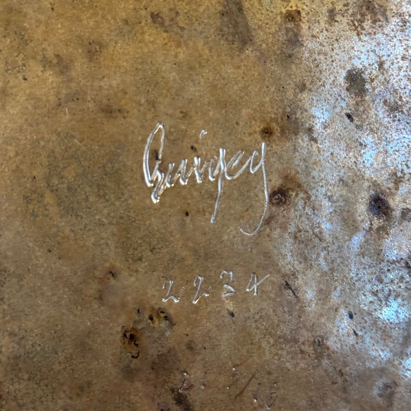 USED Quiqeg 21 5/16" Gollum Ride Cymbal w/ One Rivet - 2234g