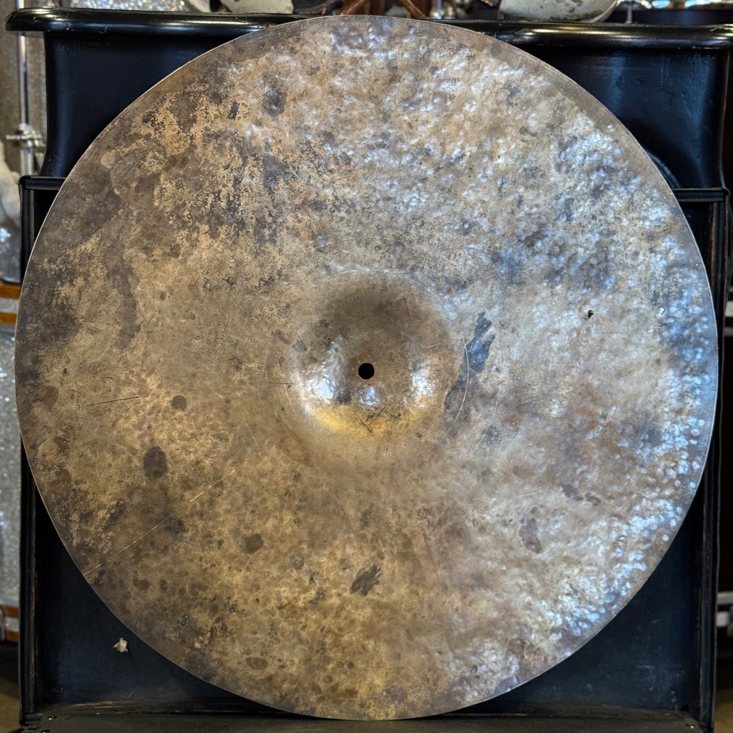 USED Quiqeg 21 5/16" Gollum Ride Cymbal w/ One Rivet - 2234g