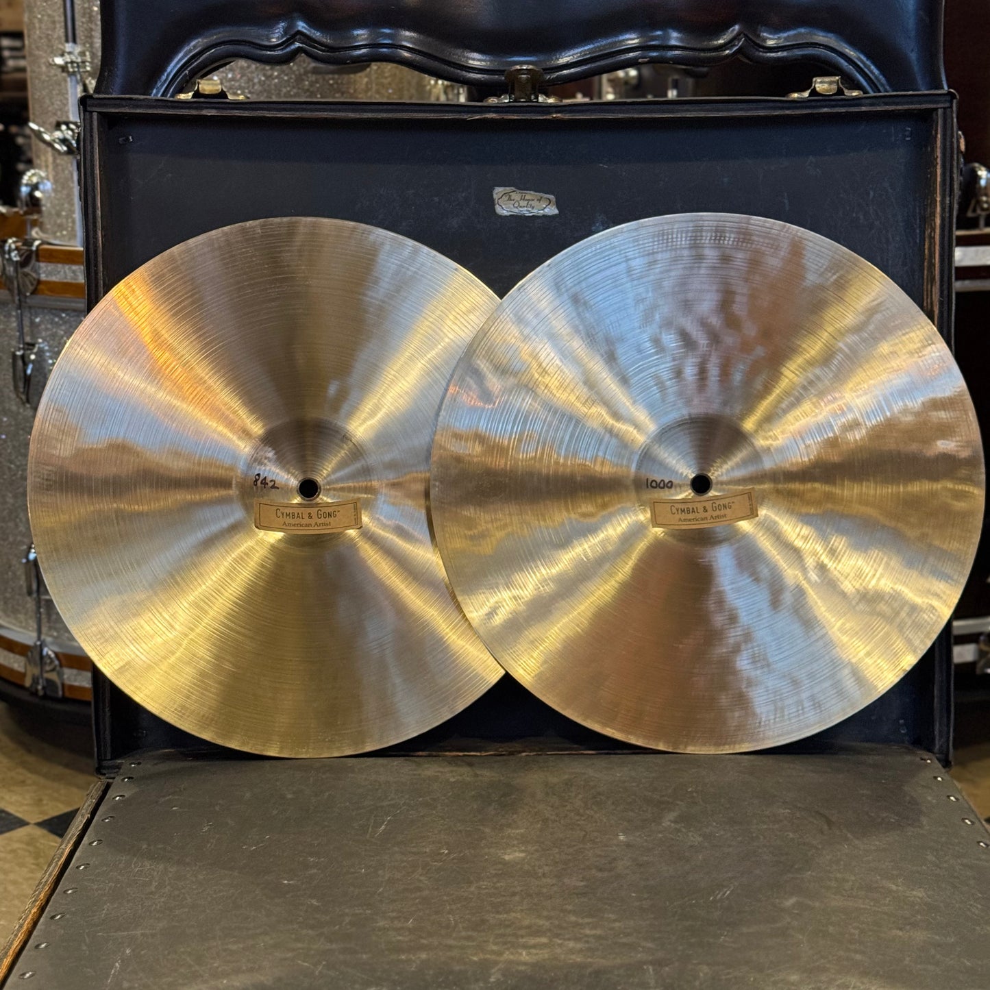 NEW Cymbal & Gong 14" American Artist Hi-Hats - 842/1000g