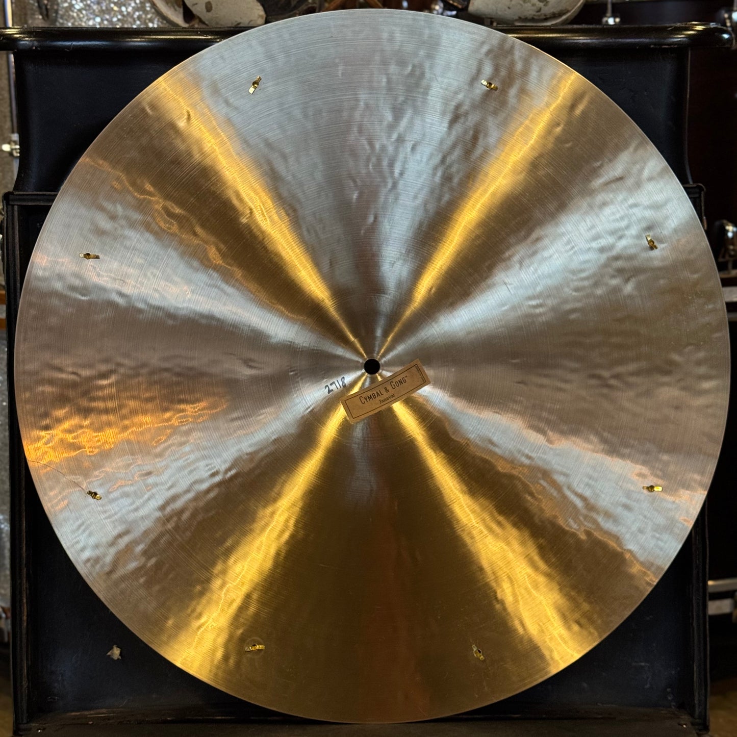 NEW Cymbal & Gong 22" Janavar Ride w/ Eight Rivets - 2718g