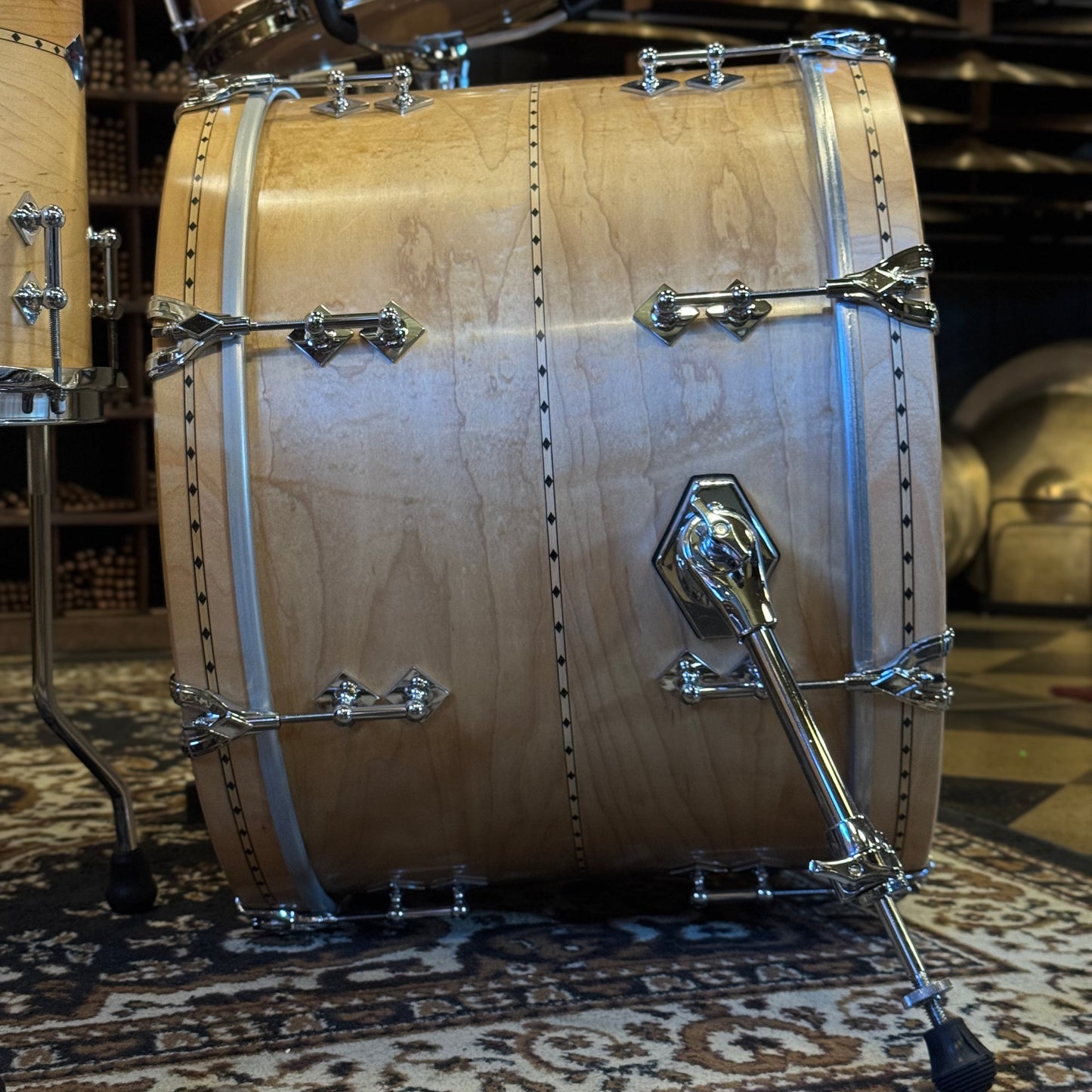 NEW Craviotto Custom Shop Maple in Satin Natural Oil - 14x20, 8x12, 14x14