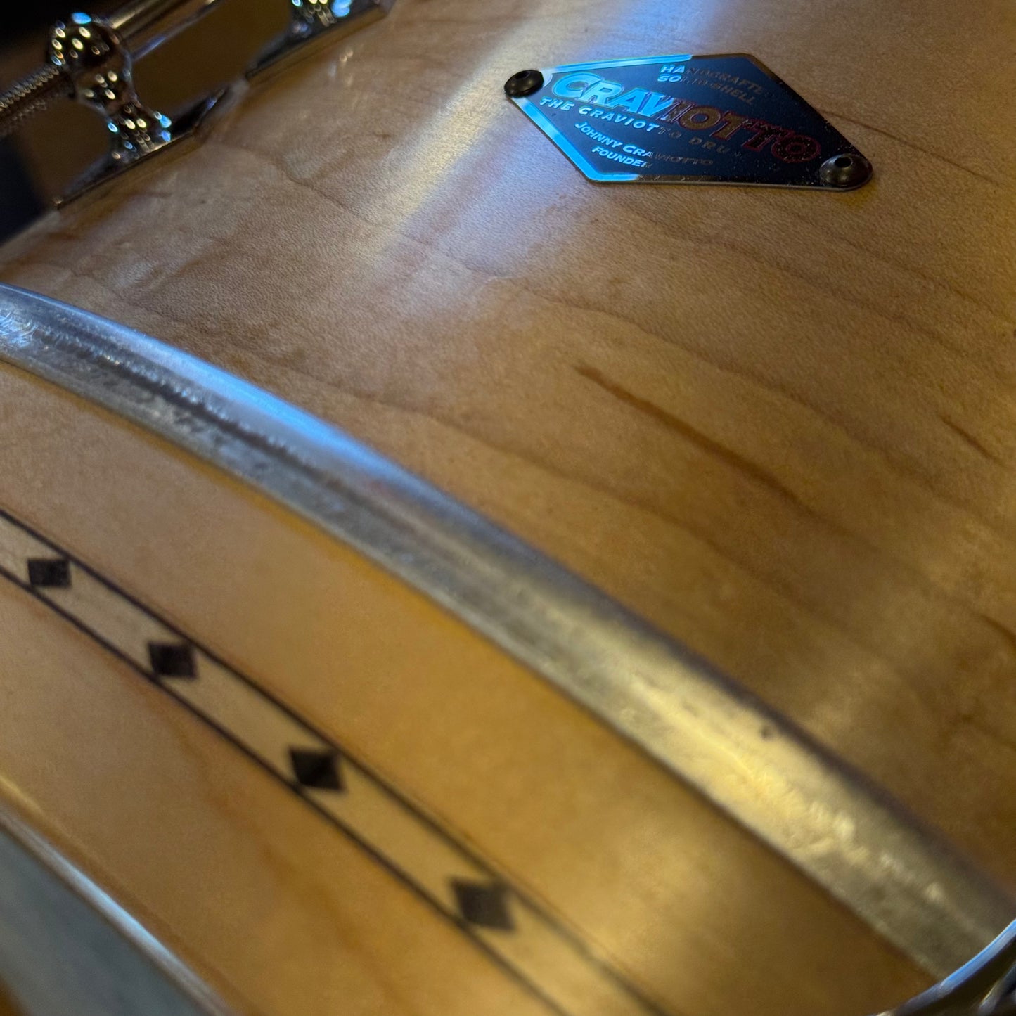 NEW Craviotto Custom Shop Maple in Satin Natural Oil - 14x20, 8x12, 14x14