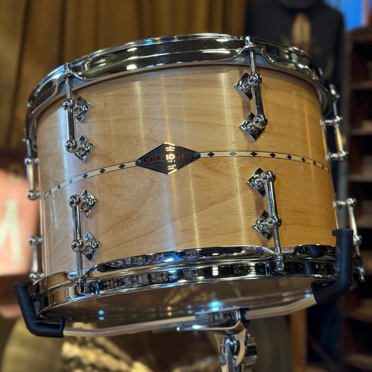 NEW Craviotto Custom Shop Maple in Satin Natural Oil - 14x20, 8x12, 14x14
