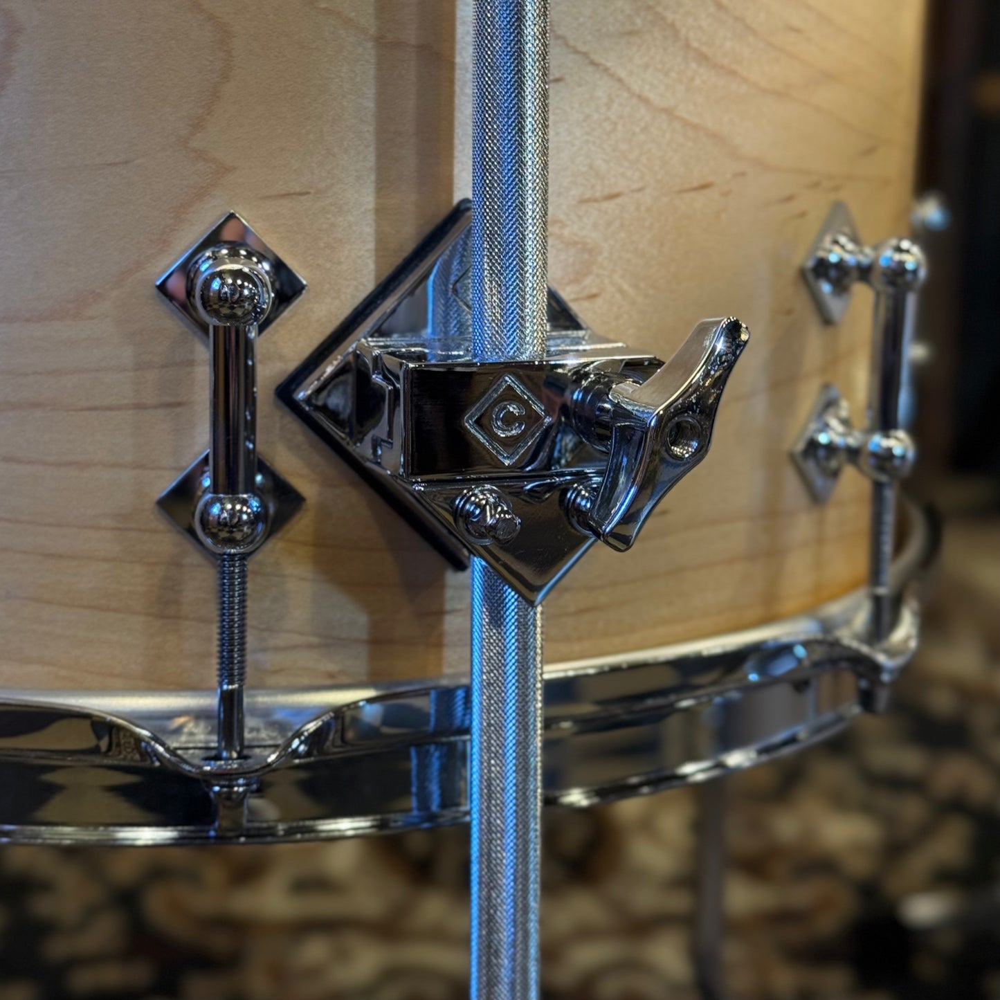 NEW Craviotto Custom Shop Maple in Satin Natural Oil - 14x20, 8x12, 14x14