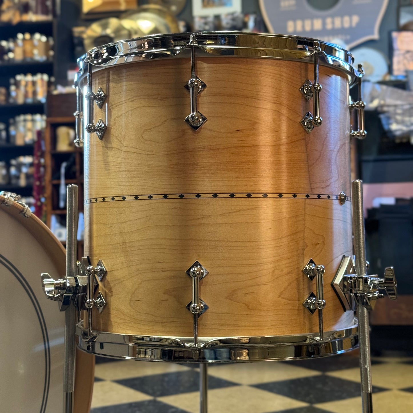 NEW Craviotto Custom Shop Maple in Satin Natural Oil - 14x20, 8x12, 14x14
