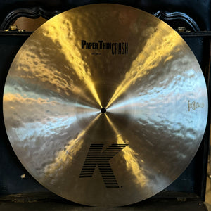 NEW Zildjian 19" K. Zildjian Paper-Thin Crash Cymbal - 1388g