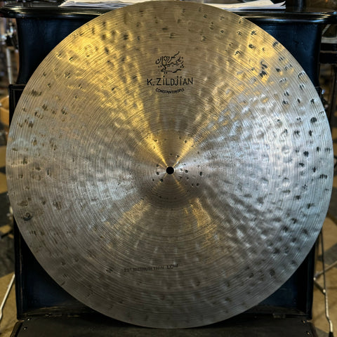 USED Early 2000's Zildjian K. Constantinople Medium Thin Low Ride w/ One Rivet - 2512g