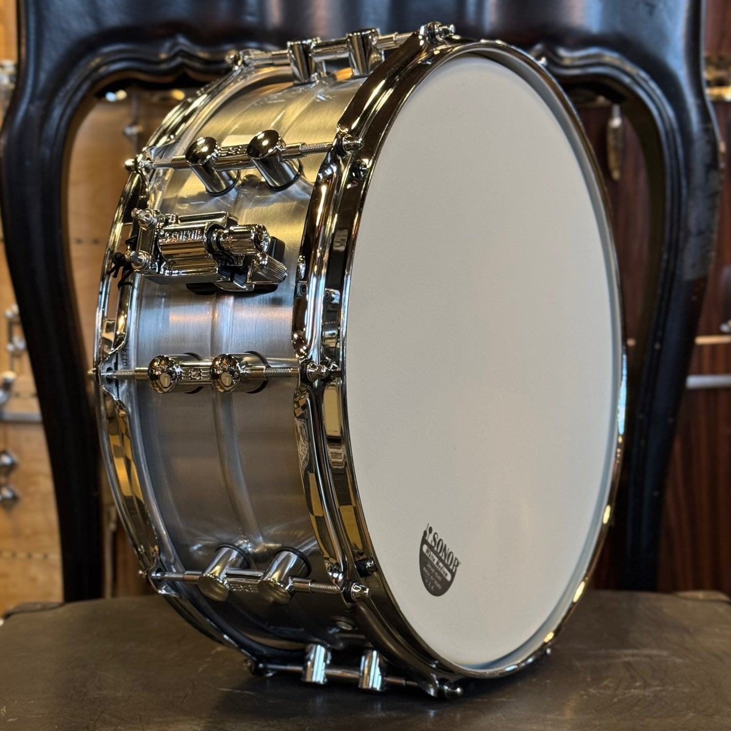 NEW Sonor 5.75x14 Kompressor Aluminum Snare Drum