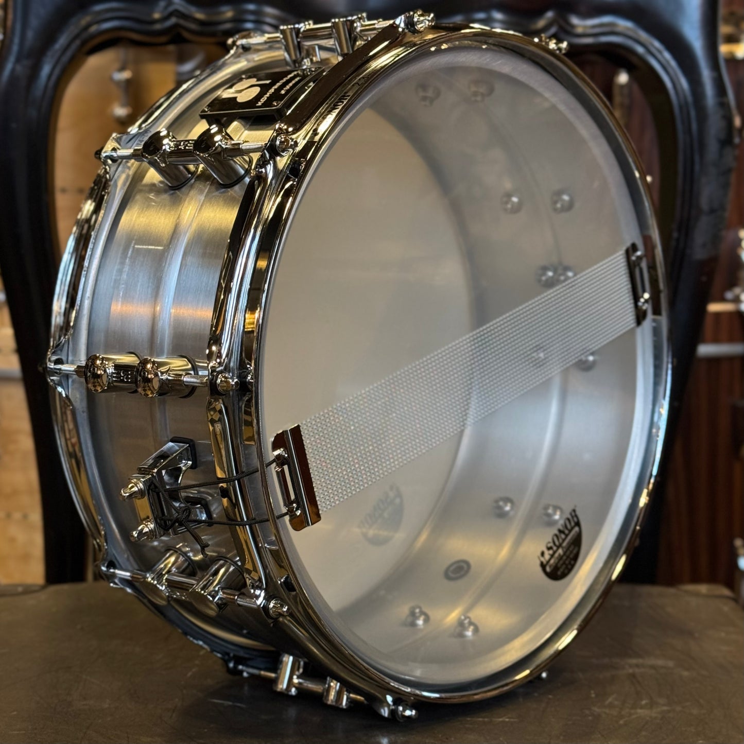 NEW Sonor 5.75x14 Kompressor Aluminum Snare Drum