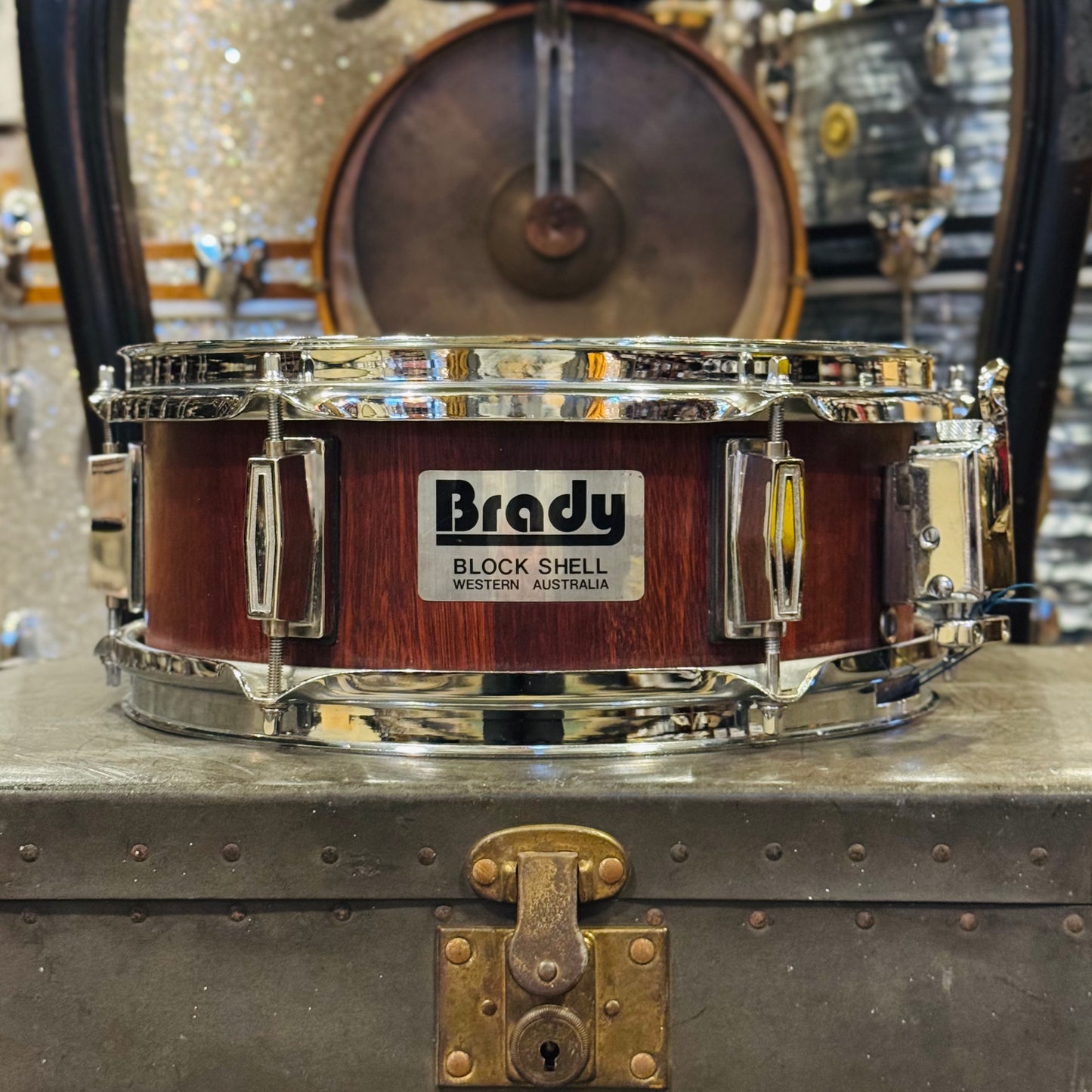 Walfredo Reyes Jr Collection 5x12 Brady Jarrah Block Snare Drum