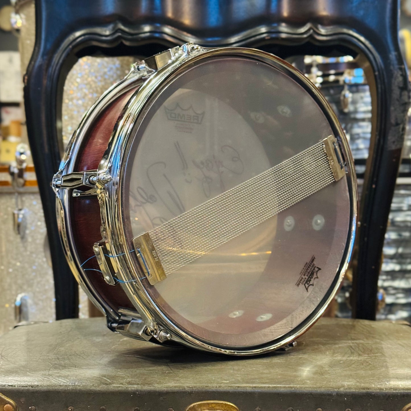 Walfredo Reyes Jr Collection 5x12 Brady Jarrah Block Snare Drum