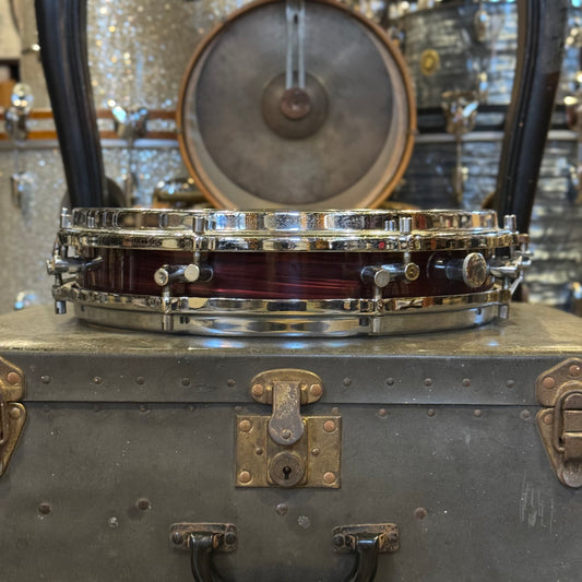 VINTAGE 1950's Sonor 2.5x14 D472 Pancake Snare Drum in Red Oyster