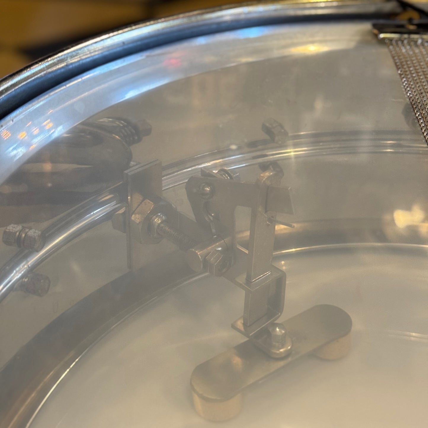 VINTAGE 1960's Sonor 5x14 D444 All Metal Teardrop 8-Lug Snare Drum