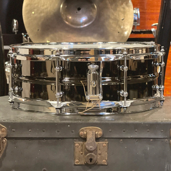 USED Fortune 5x14 Nickel over Brass Snare Drum