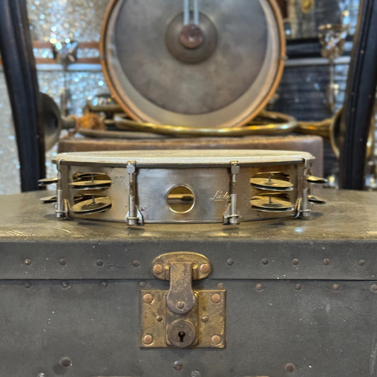 VINTAGE 1960's Ludwig Aluminum Tambourine - 10"