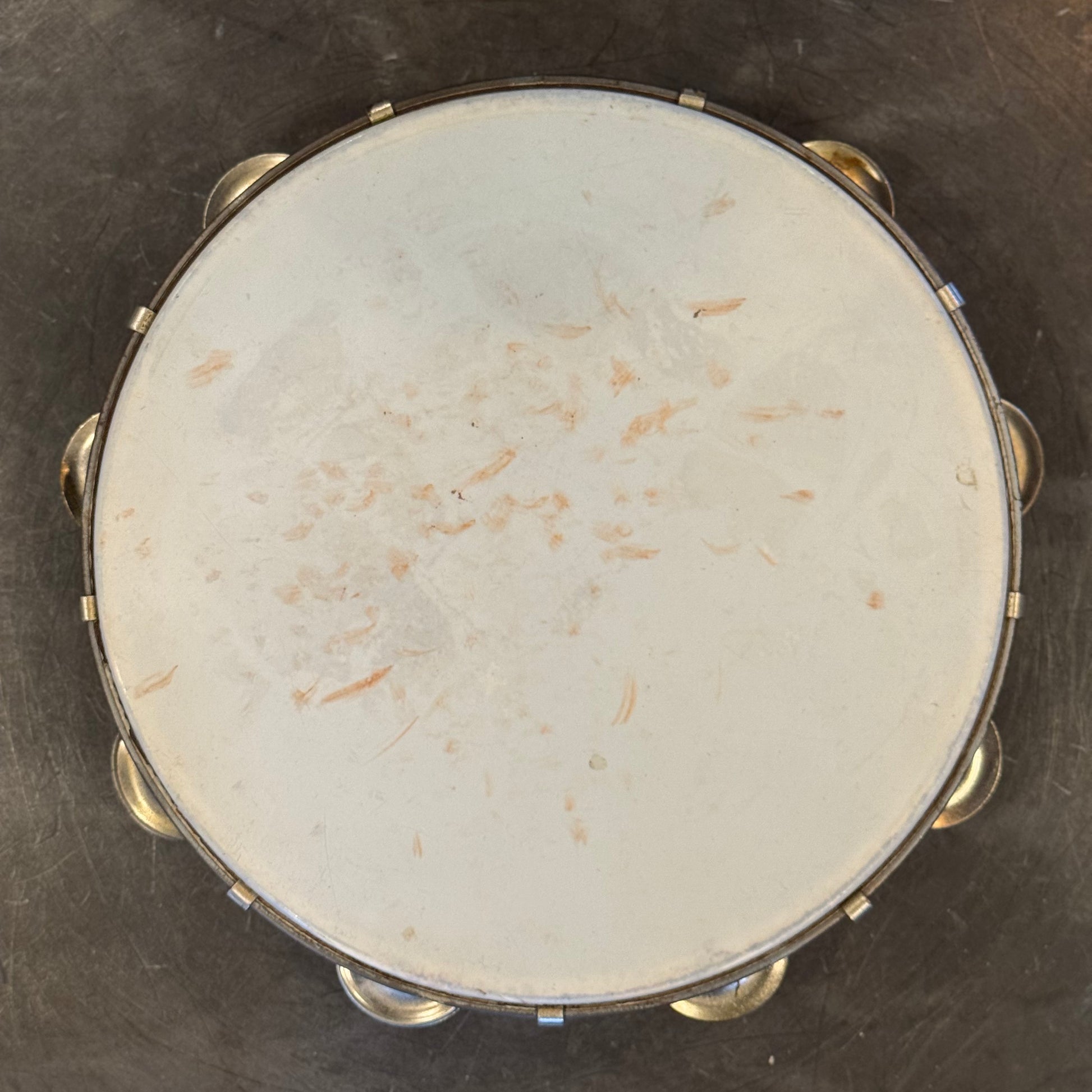 VINTAGE 1960's Ludwig Aluminum Tambourine - 10 VINTAGE 1960's Ludwig Aluminum Tambourine - 10