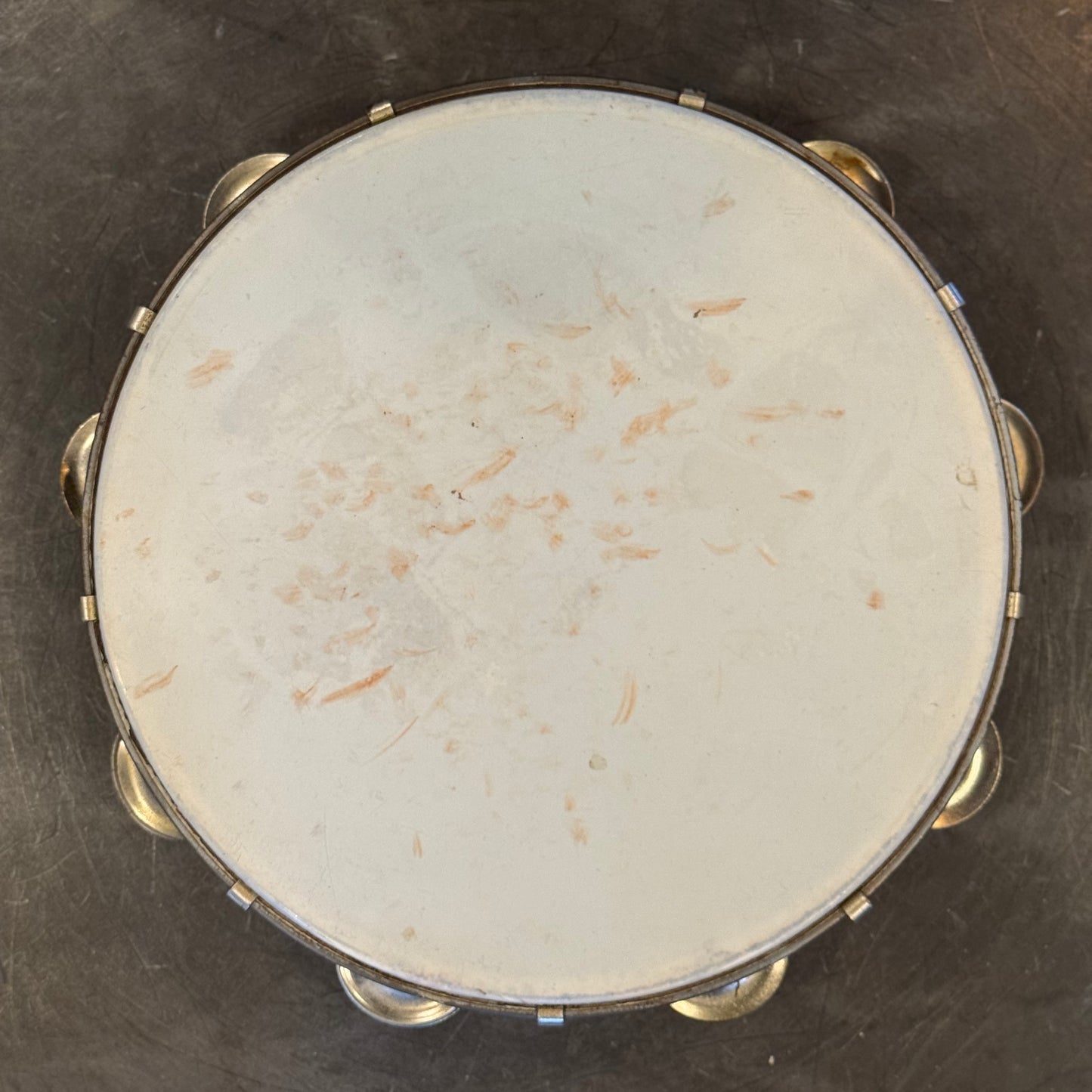 VINTAGE 1960's Ludwig Aluminum Tambourine - 10"