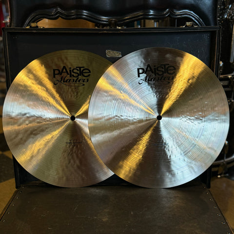 NEW Paiste 15" Masters Thin Hi Hat Cymbals - 786/958g