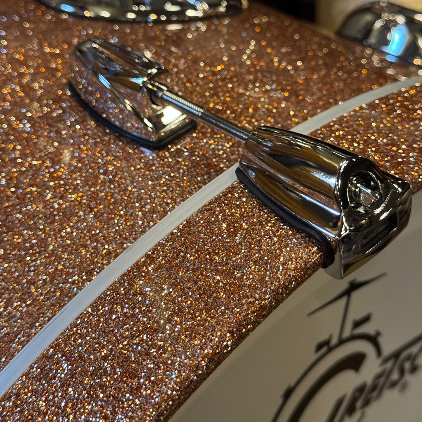 NEW Gretsch Renown RN2 Drum Set in Champagne Sparkle Lacquer - 18x22, 7x10, 8x12, 14x16