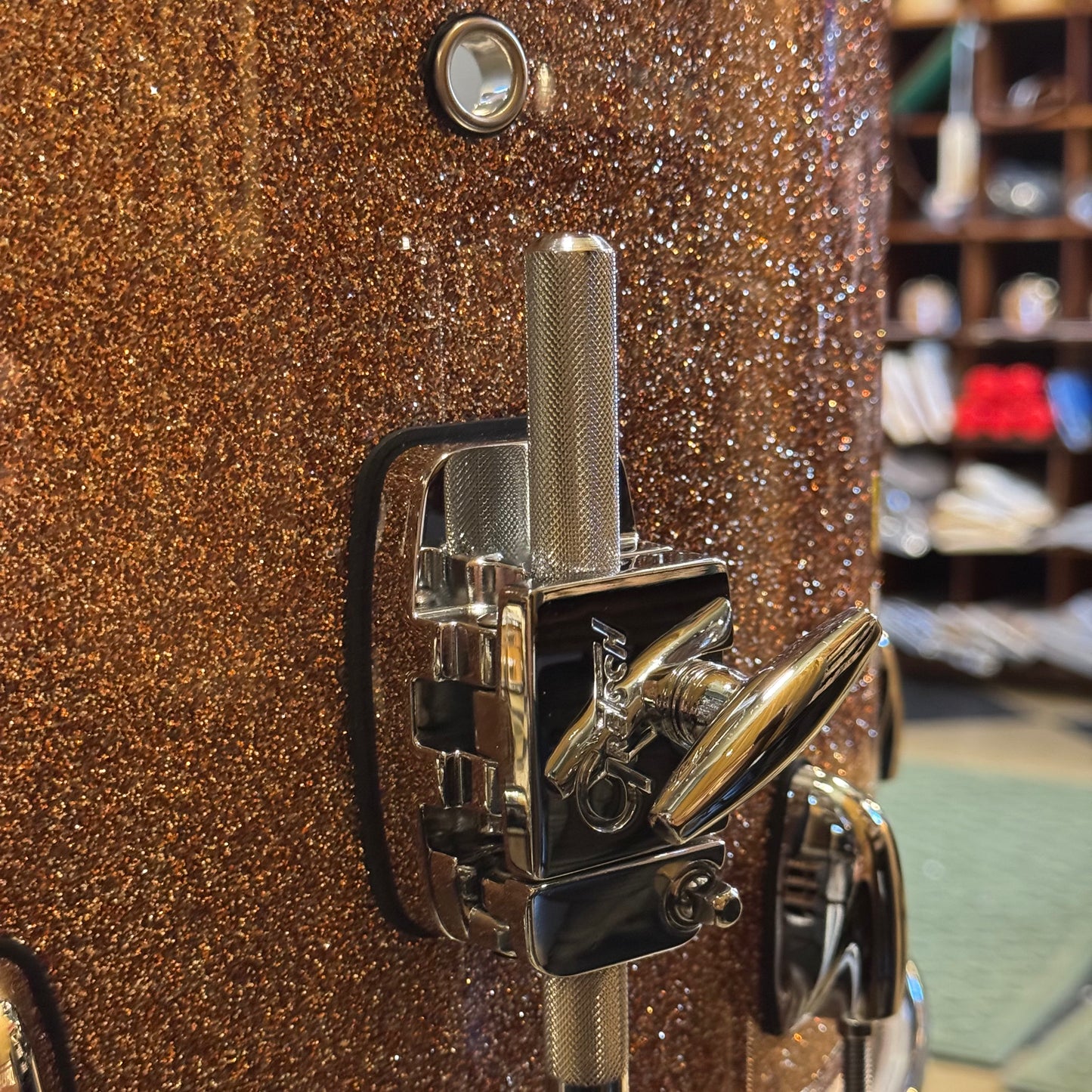 NEW Gretsch Renown RN2 Drum Set in Champagne Sparkle Lacquer - 18x22, 7x10, 8x12, 14x16