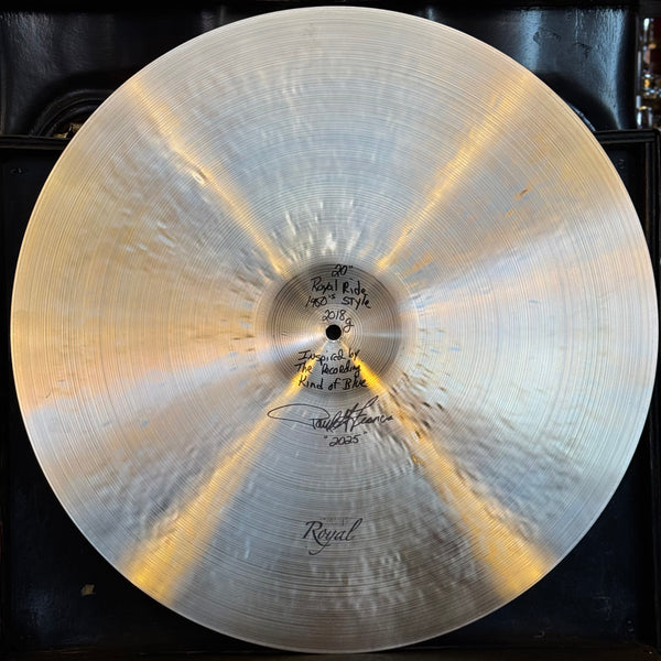 NEW Royal Cymbals 20" "Kind of Blue" 1950's Style Royal Ride - 2018g