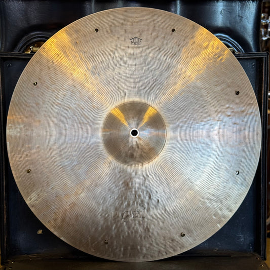 NEW Royal Cymbals Cymbal Craftsman 20" "Mosaic" Ride w/ Patina & Eight Rivets - 1858g