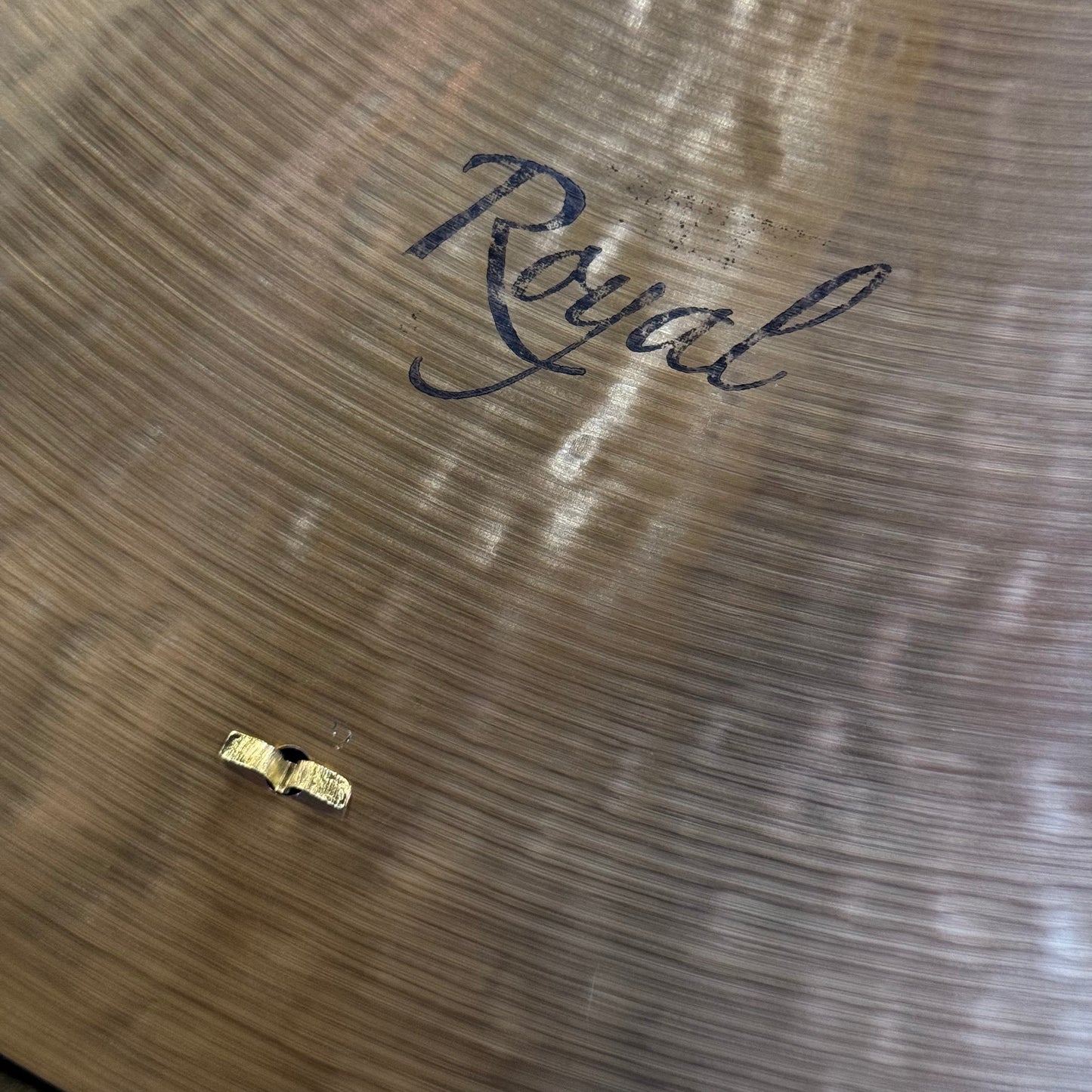 NEW Royal Cymbals Cymbal Craftsman 20" "Mosaic" Ride w/ Patina & Eight Rivets - 1858g