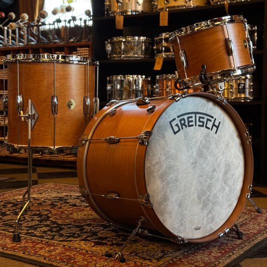 NEW Gretsch Broadkaster Heritage Build in Satin Classic Maple - 14x20, 8x12, 14x14