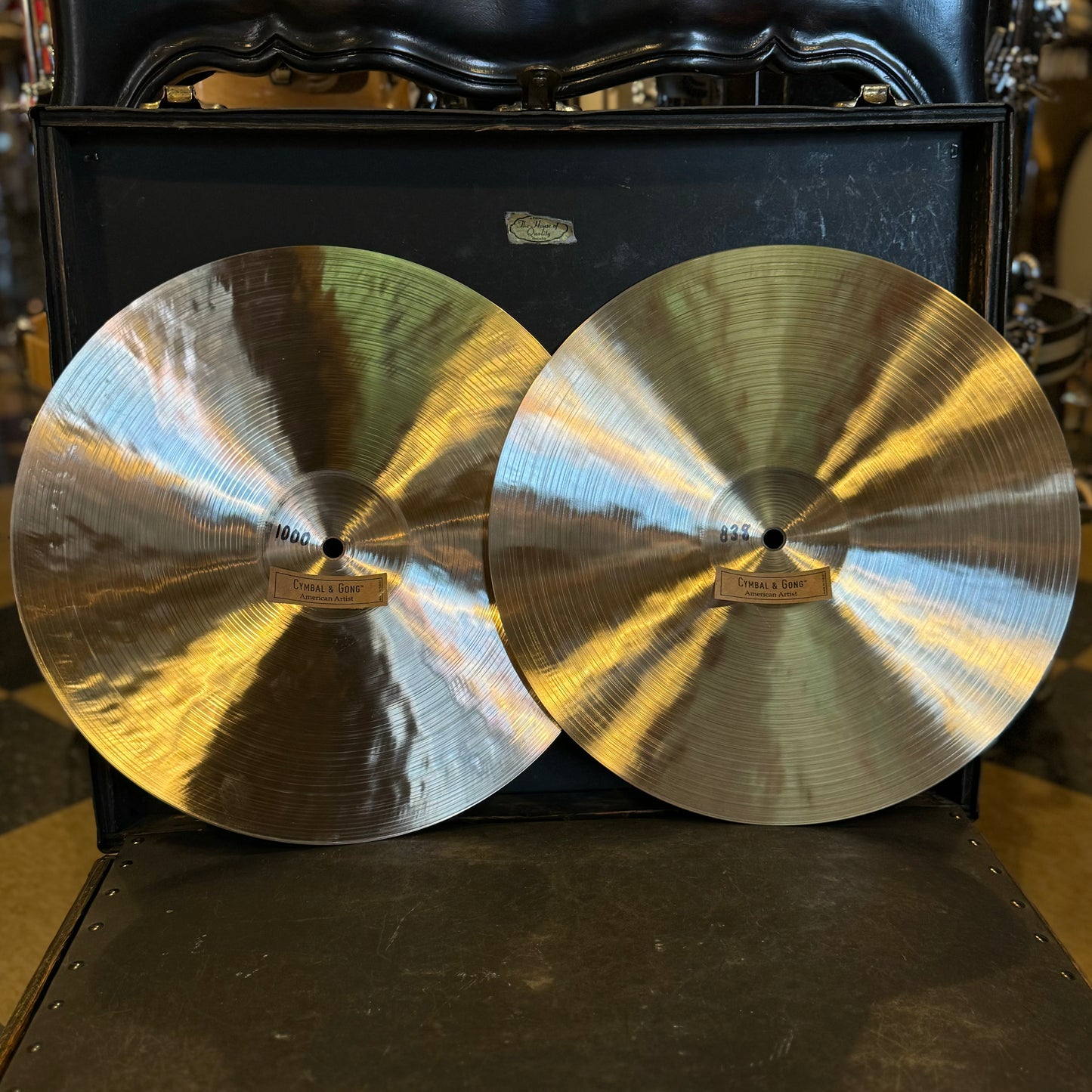 NEW Cymbal & Gong 14" American Artist Hi-Hats - 838/1000g